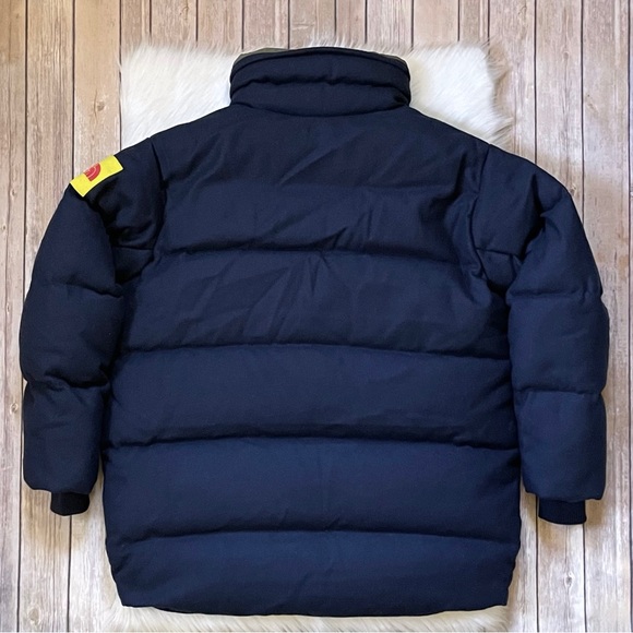 The North Face Women’s Brown Label Larkspur Wool Down Oversized Jacket - Picture 6 of 13